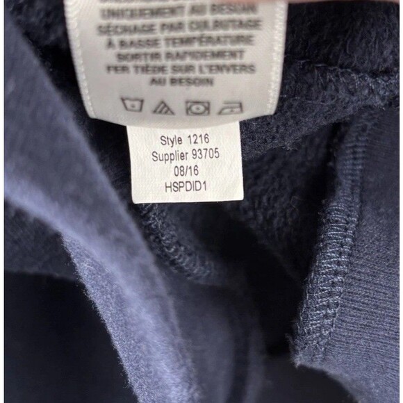 Lot of 2 Aeropostale Womens Hoodies Pullover Size XL Pocket  Navy And Black READ - Picture 5 of 13